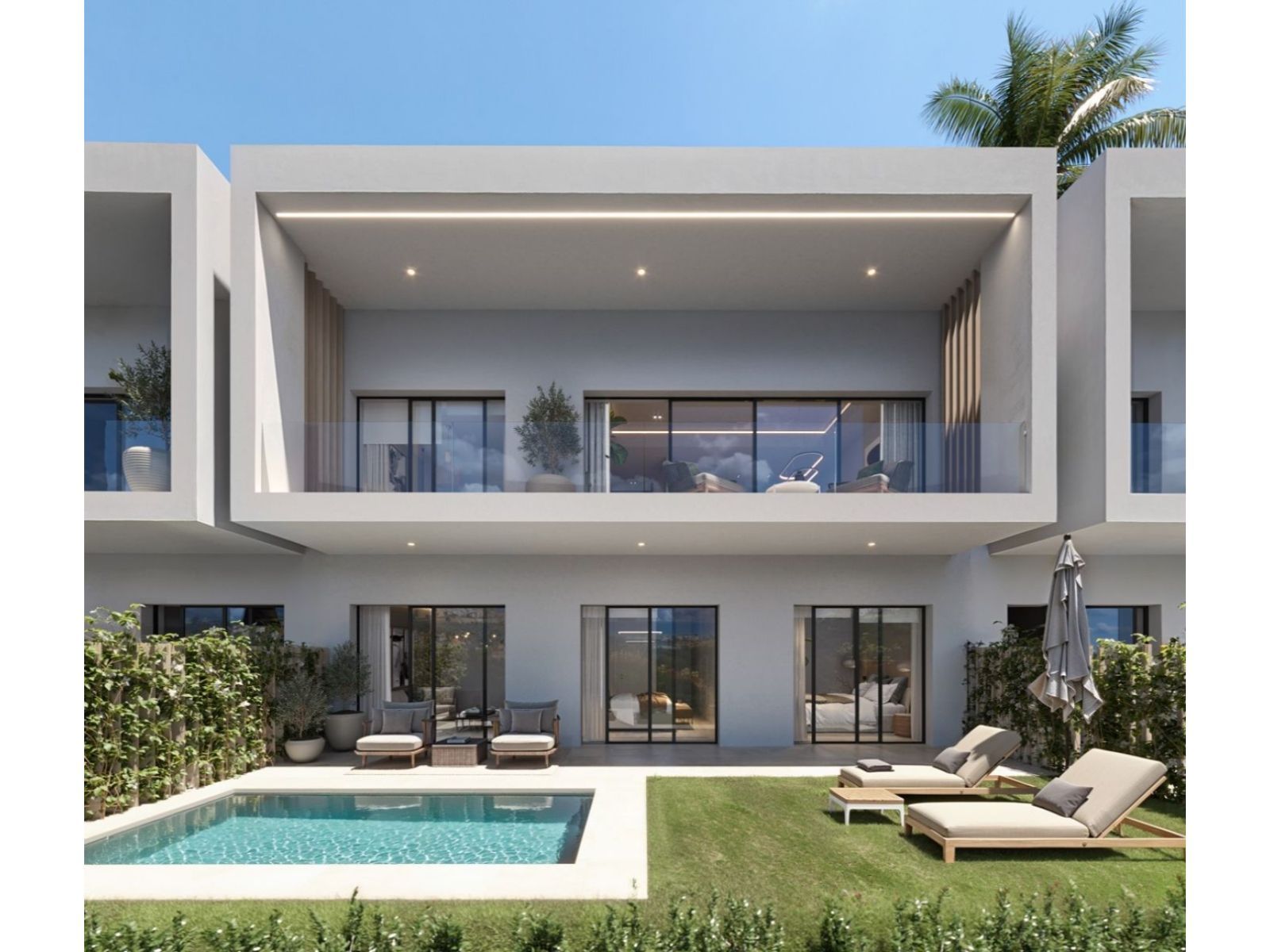 09 modern two story villa