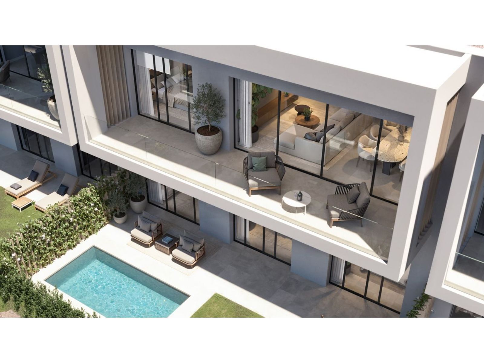 11 modern luxury apartment pool