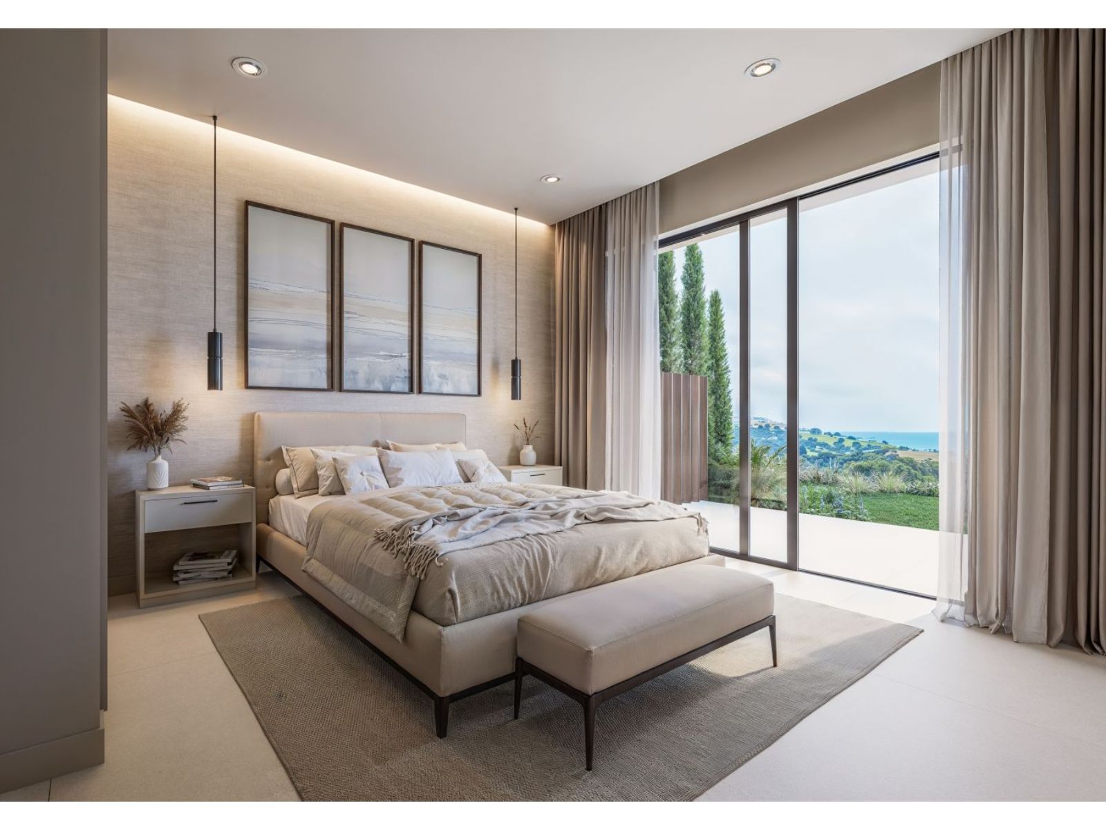 12 modern bedroom ocean view